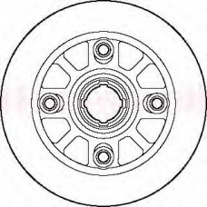 561540B BENDIX Тормозной диск