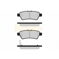 PA1714 BRAKE ENGINEERING Комплект тормозных колодок, дисковый тормоз