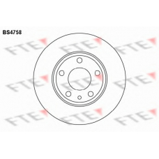 BS4758 FTE Тормозной диск