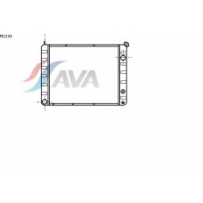 PE2104 AVA Радиатор, охлаждение двигателя