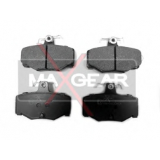 19-0421 MAXGEAR Комплект тормозных колодок, дисковый тормоз