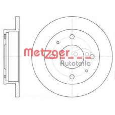 6110429 METZGER Тормозной диск