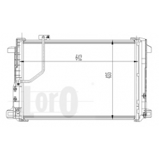 033-016-0013 LORO Конденсатор, кондиционер