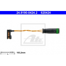 24.8190-0424.2 ATE Сигнализатор, износ тормозных колодок