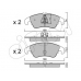 822-775-0 CIFAM Комплект тормозных колодок, дисковый тормоз