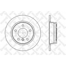 6020-1525-SX STELLOX Тормозной диск
