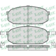 05P526 LPR Комплект тормозных колодок, дисковый тормоз