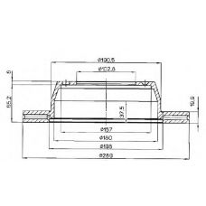 BDC4144 QUINTON HAZELL Тормозной диск