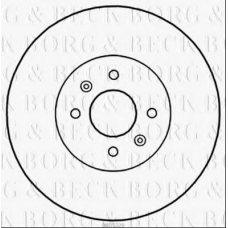 BBD5329 BORG & BECK Тормозной диск