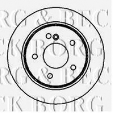 BBD5001 BORG & BECK Тормозной диск