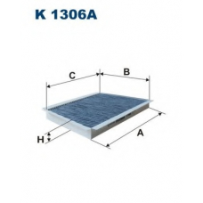 K1306A FILTRON Фильтр, воздух во внутренном пространстве