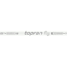 104 347 TOPRAN Трос, стояночная тормозная система