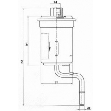 154703537700 MAGNETI MARELLI Топливный фильтр