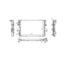 53797 NRF Радиатор, охлаждение двигателя