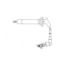 754E89 BREMI Провод зажигания