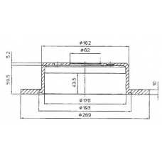 BDC4613 QUINTON HAZELL Тормозной диск