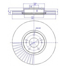 142.1294 CAR Тормозной диск