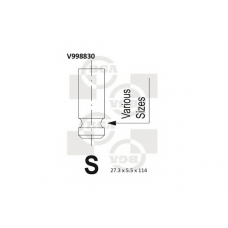 V998830 BGA Выпускной клапан