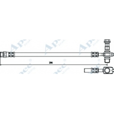 HOS3760 APEC Тормозной шланг