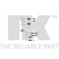 7926668 NK Комплектующие, тормозная колодка