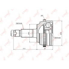 CO3448A LYNX Co-3448a шрус наружный lynx