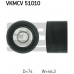 VKMCV 51010 SKF Паразитный / ведущий ролик, поликлиновой ремень