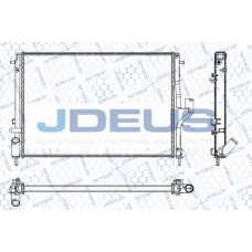 RA0231050 JDEUS Радиатор, охлаждение двигателя