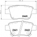 2362002 TEXTAR Комплект тормозных колодок, дисковый тормоз
