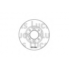DF1308 TRW Тормозной диск
