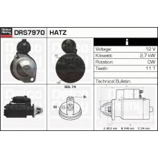 DRS7970 DELCO REMY Стартер