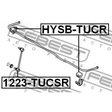 HYSB-TUCR FEBEST Опора, стабилизатор