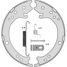 M908R MGA Комплект тормозных колодок, стояночная тормозная с