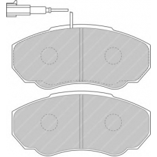 FDB1478 FERODO Комплект тормозных колодок, дисковый тормоз