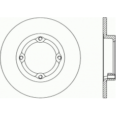 BDR1497.10 OPEN PARTS Тормозной диск