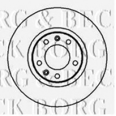 BBD4977 BORG & BECK Тормозной диск