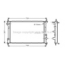 FD2382 Prasco Радиатор, охлаждение двигателя