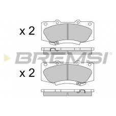 BP3549 BREMSI Комплект тормозных колодок, дисковый тормоз