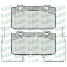 05P442 LPR Комплект тормозных колодок, дисковый тормоз