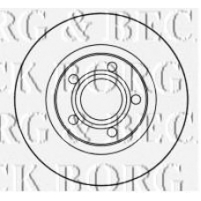 BBD4615 BORG & BECK Тормозной диск