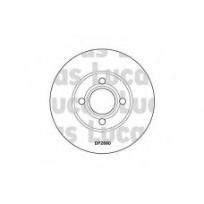 DF2680 TRW Тормозной диск