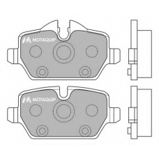 LVXL1278 MOTAQUIP Комплект тормозных колодок, дисковый тормоз