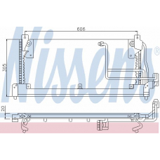 94228 NISSENS Конденсатор, кондиционер