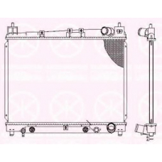 8109302287 KLOKKERHOLM Радиатор, охлаждение двигателя