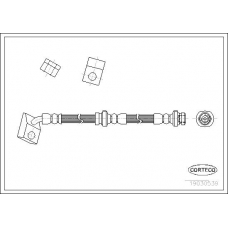 19030539 CORTECO Тормозной шланг