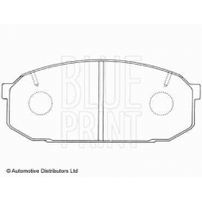 ADM54233 BLUE PRINT Комплект тормозных колодок, дисковый тормоз