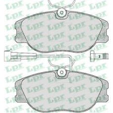 05P556 LPR Комплект тормозных колодок, дисковый тормоз