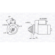 063521074110 MAGNETI MARELLI Стартер