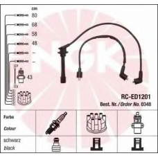 0348 NGK Комплект проводов зажигания