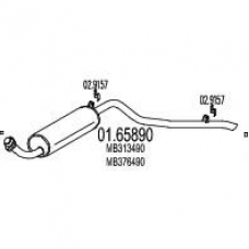 01.65890 MTS Глушитель выхлопных газов конечный