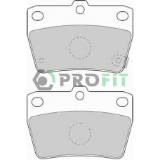 5000-1531 PROFIT Комплект тормозных колодок, дисковый тормоз